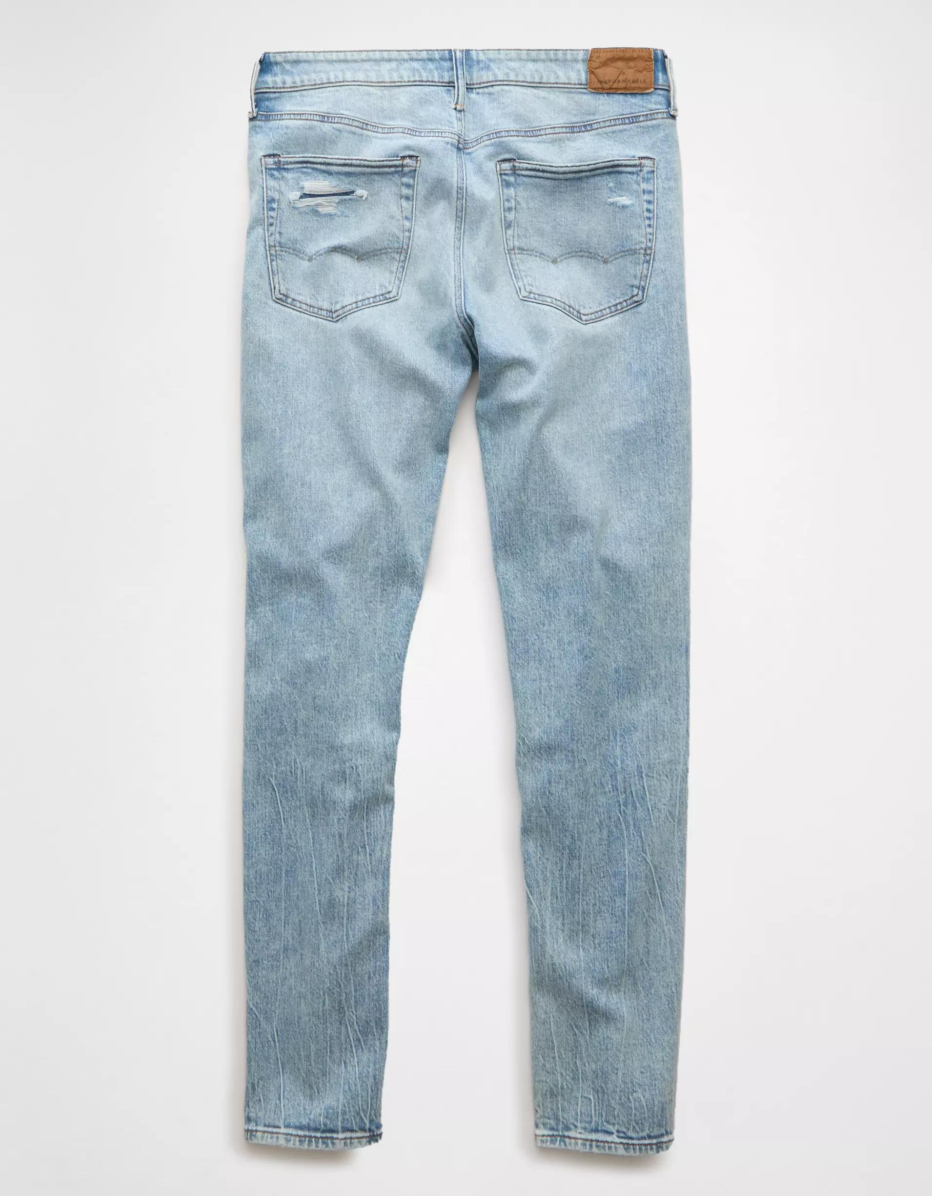AE AirFlex+ TENCEL™ Fibers Patched Athletic Skinny Jean Product Image
