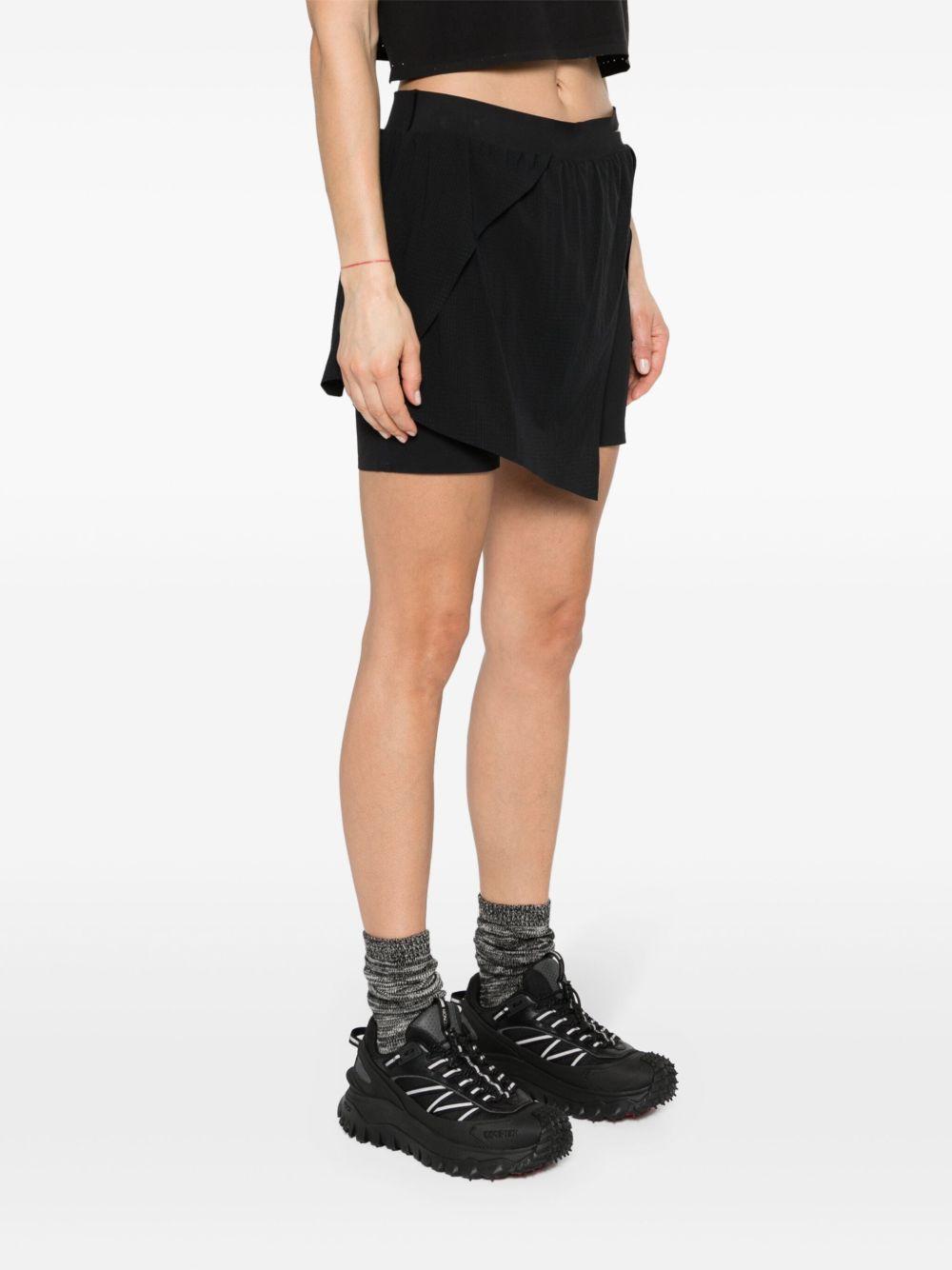 logo-printed mesh skort Product Image