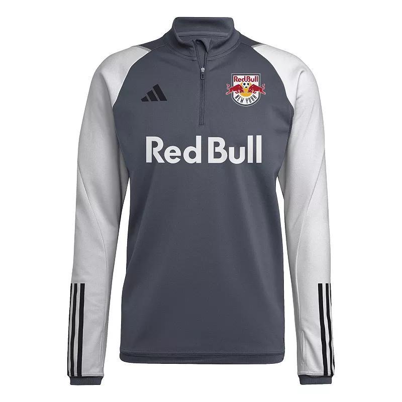 Mens adidas Gray D.C. United 2024 On-Field AEROREADY Quarter-Zip Training Top Product Image