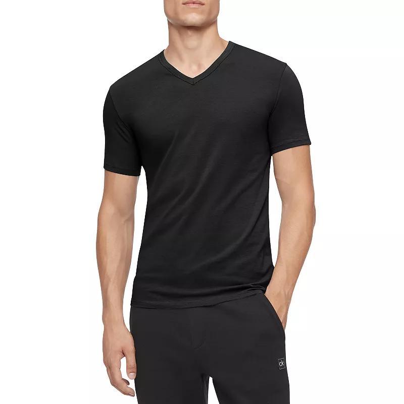 Cotton Stretch V-Neck T-Shirt 3-Pack Product Image