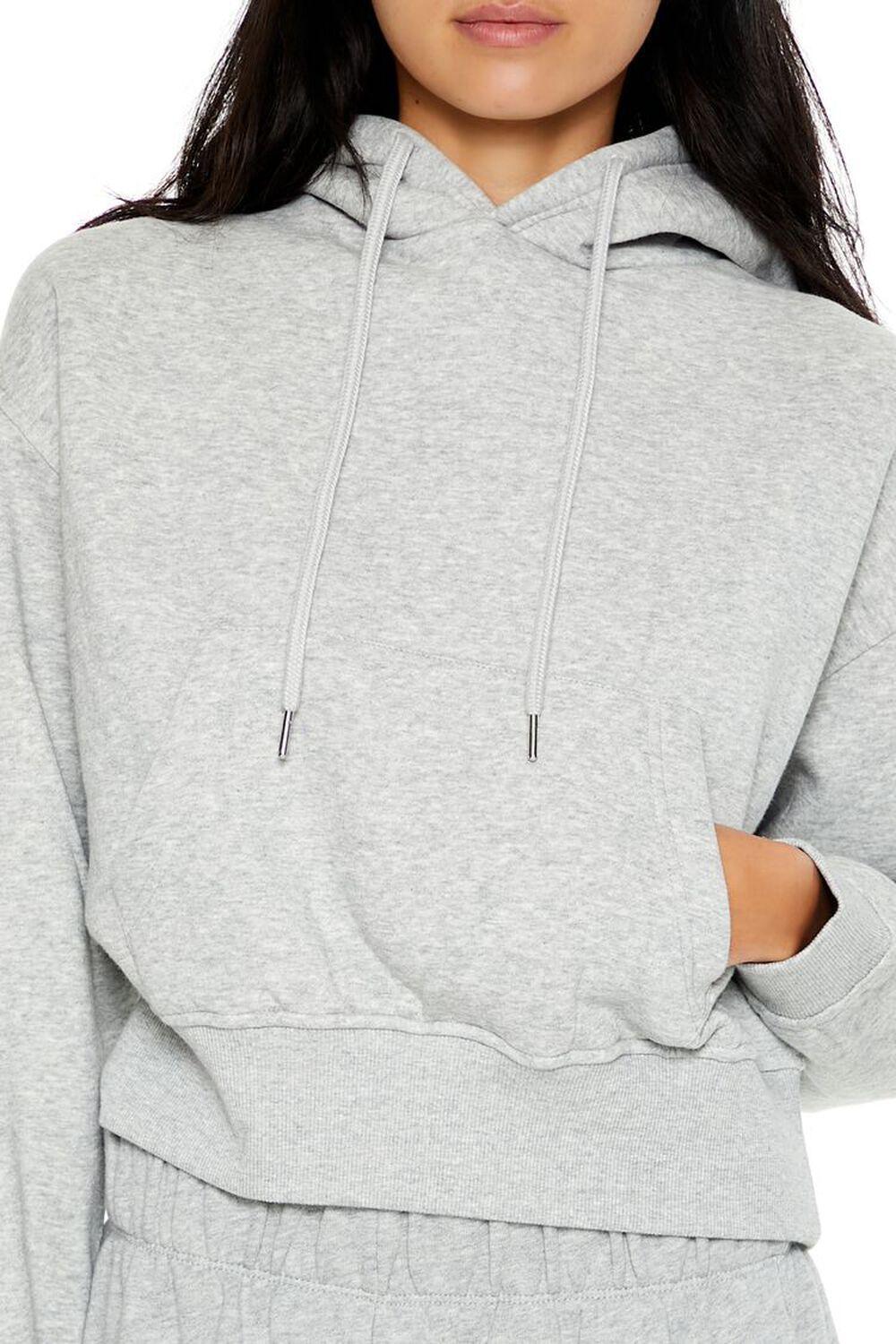 Fleece Drawstring Hoodie | Forever 21 Product Image