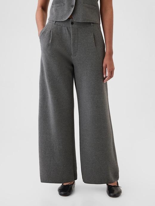 CashSoft Pleated Trousers Product Image