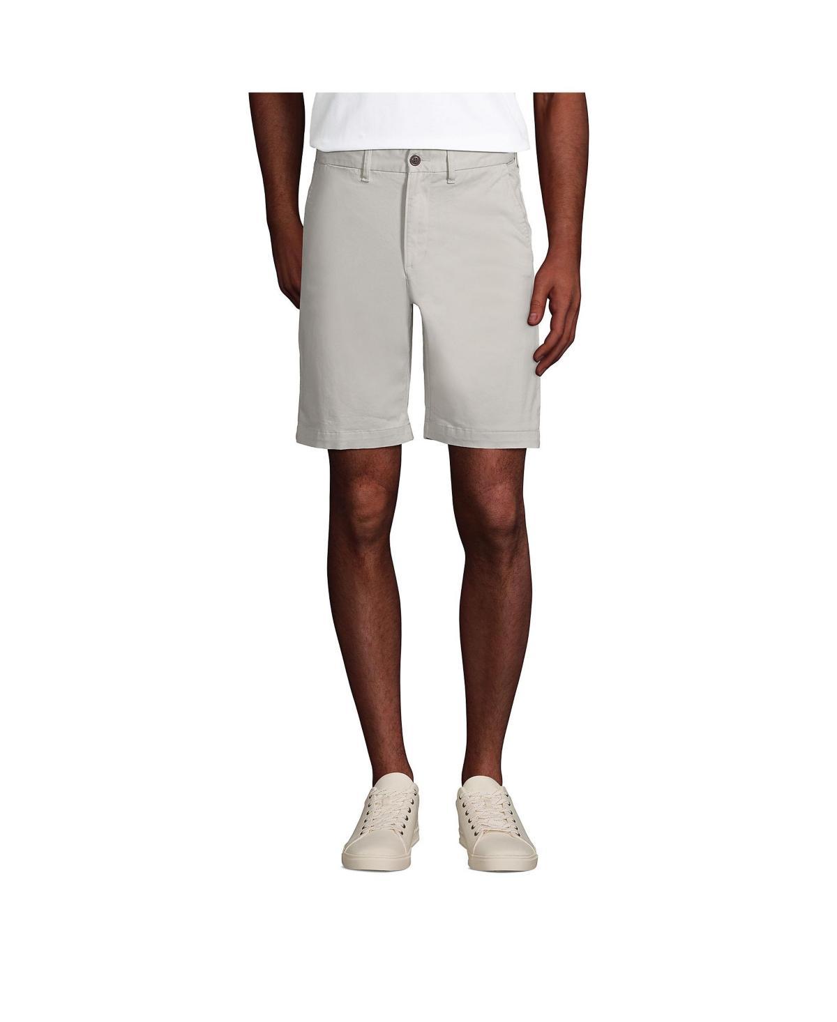 Men's Lands' End 9-inch Comfort-Waist Comfort-First Knockabout Chino Shorts, Size: 34, Green Product Image