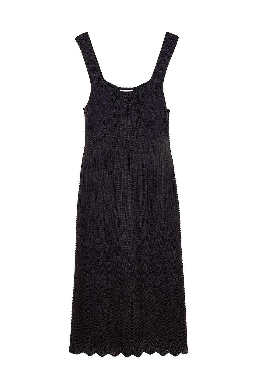 Knitted Flowy Midi Dress Product Image
