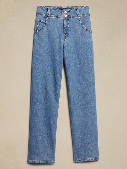 Ultra High-Rise Straight Jean Product Image