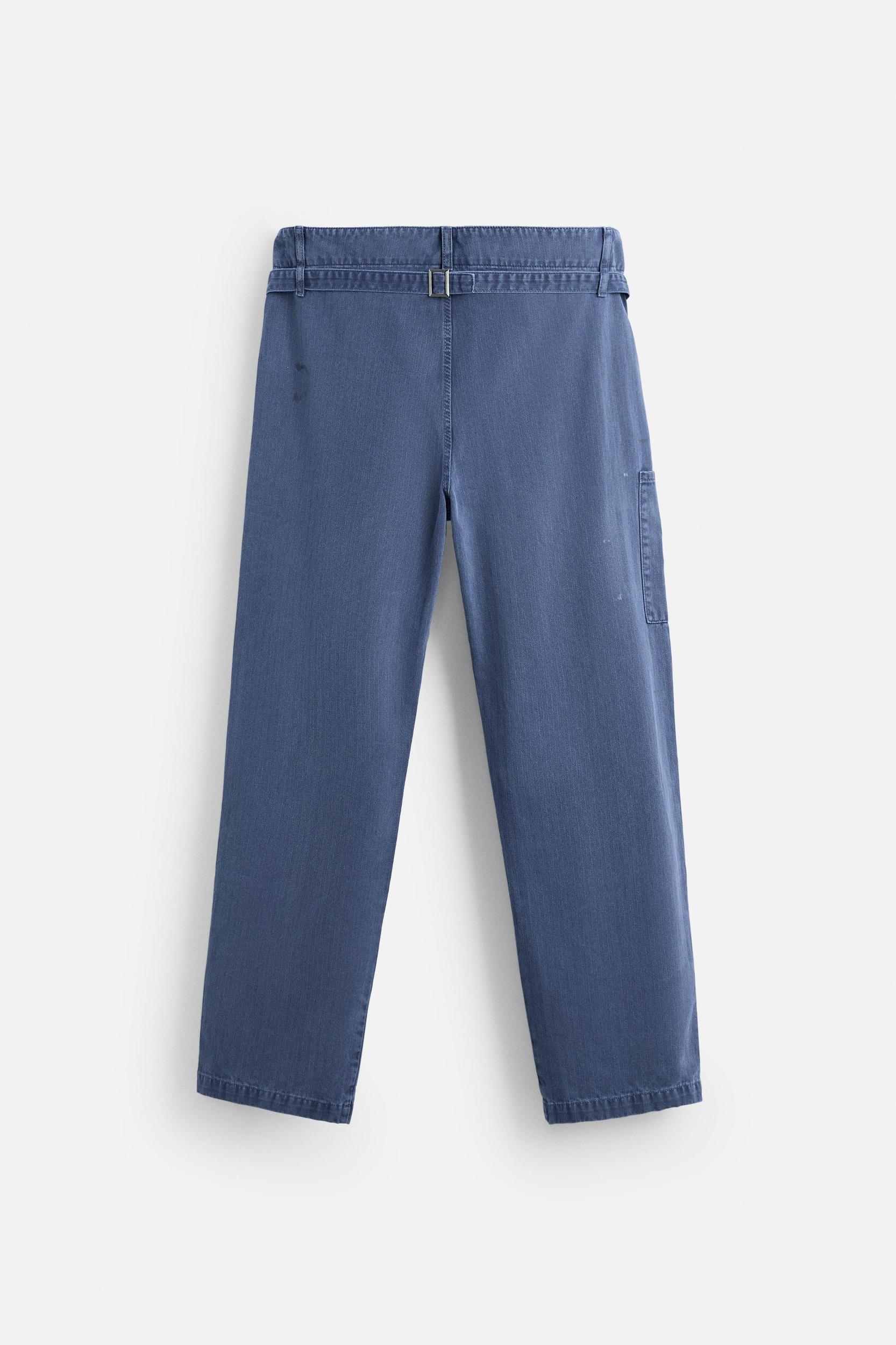 WASHED CARPENTER PANTS Product Image