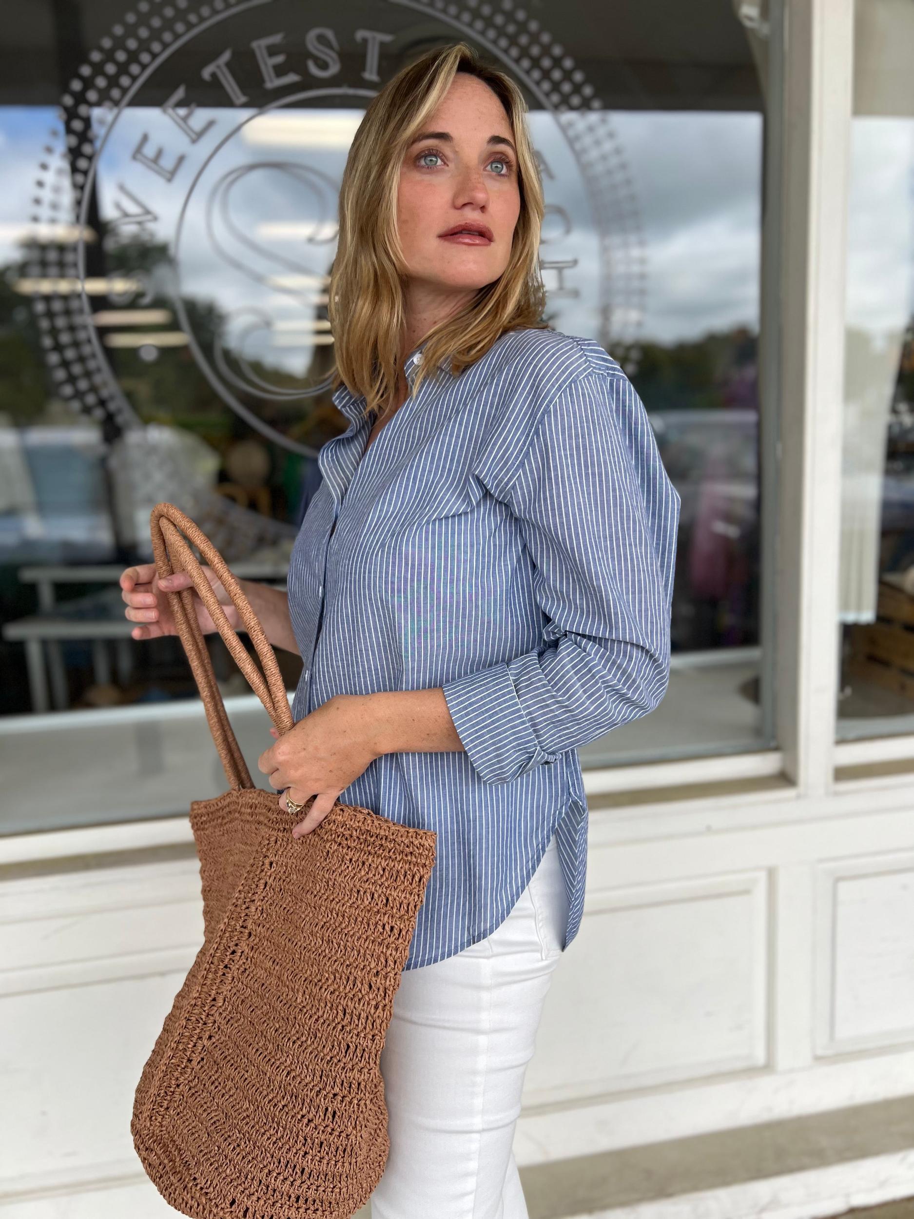 [Z Supply] Seaport Striped Shirt Product Image