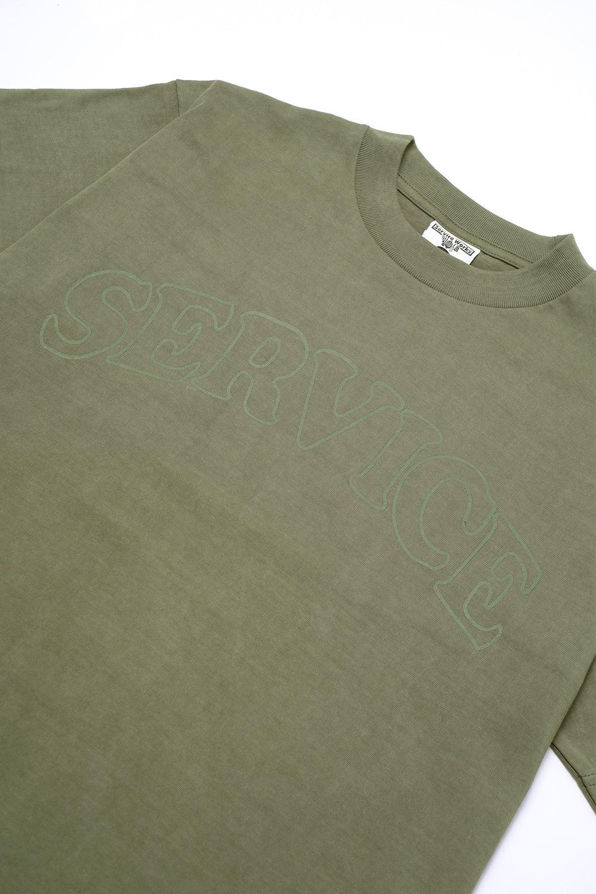 Service Works - Arch Logo Tee - Olive Product Image