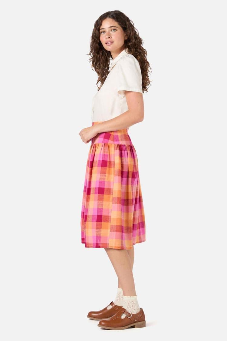 Maxine Check Midi Skirt Product Image