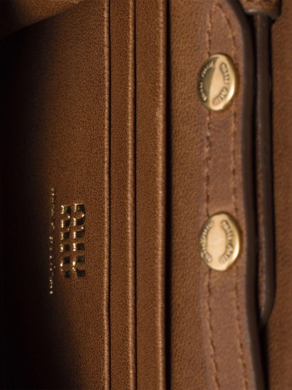 logo-embossed leather wallet Product Image
