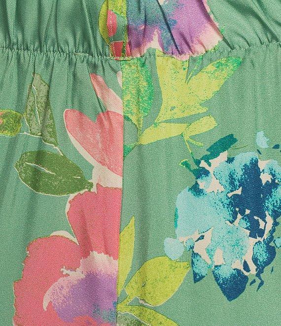 Evolutionary Floral Print Pants Product Image