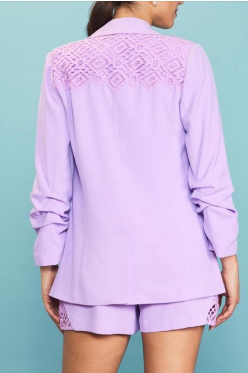 Lavender Blazer Product Image