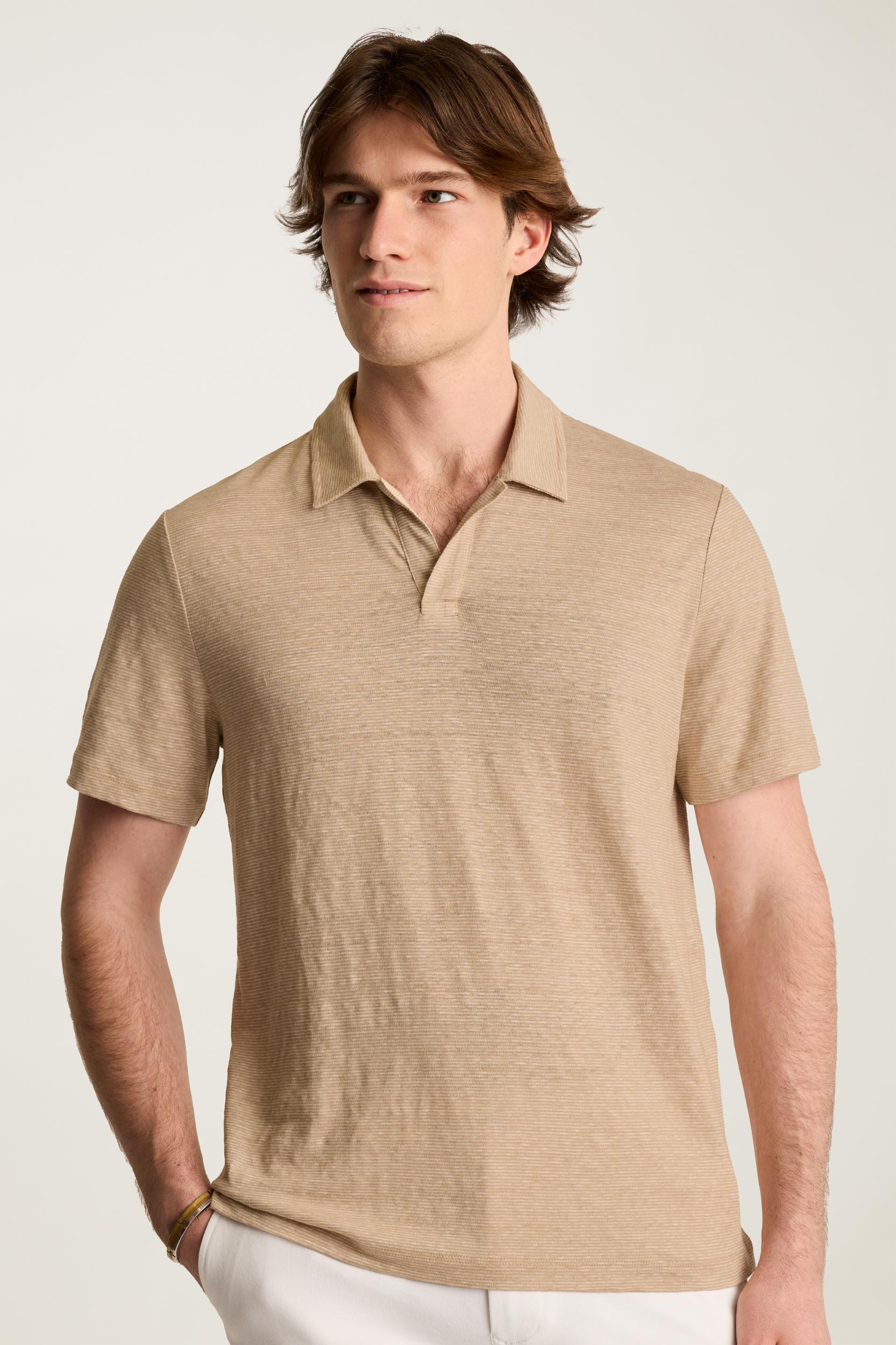 Linen Polo Product Image