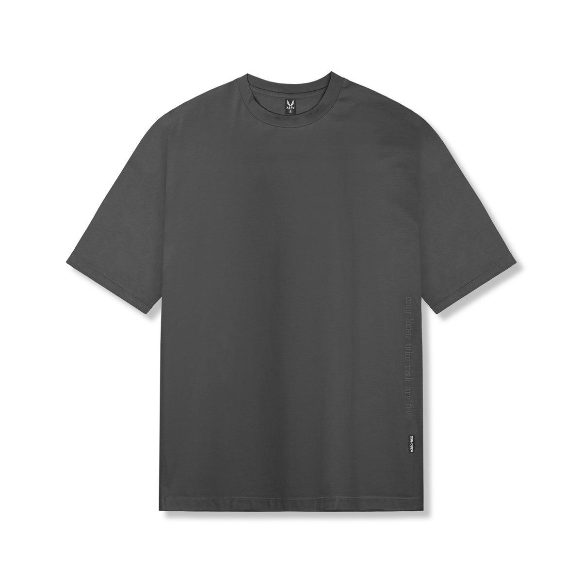 0824. Supima® Oversized Tee - Navy Product Image