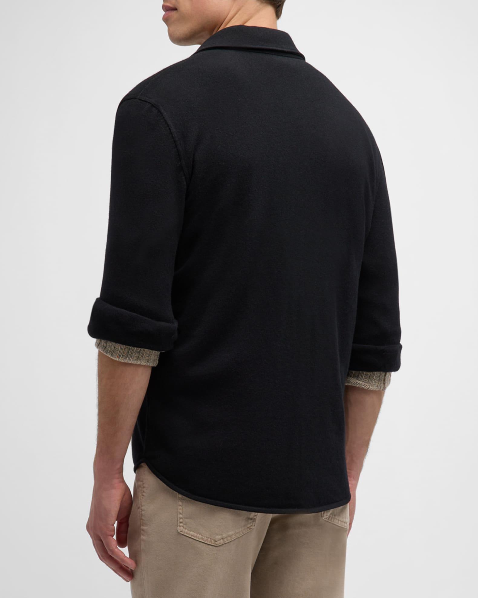 Men's Wool-Cashmere Western Overshirt Product Image