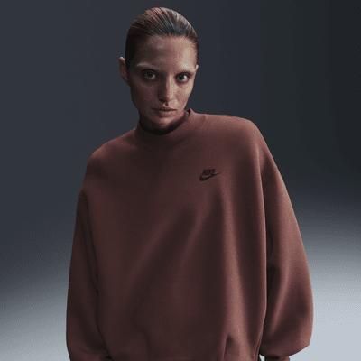 Nike Sportswear Tech Fleece Women's Oversized Crew-Neck Sweatshirt Product Image