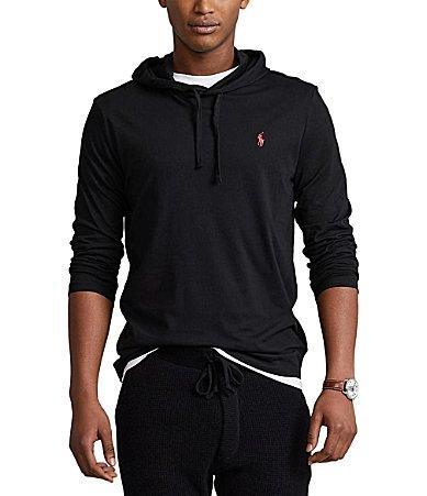 Polo Ralph Lauren Cotton Jersey Long Sleeve Hoodie Product Image