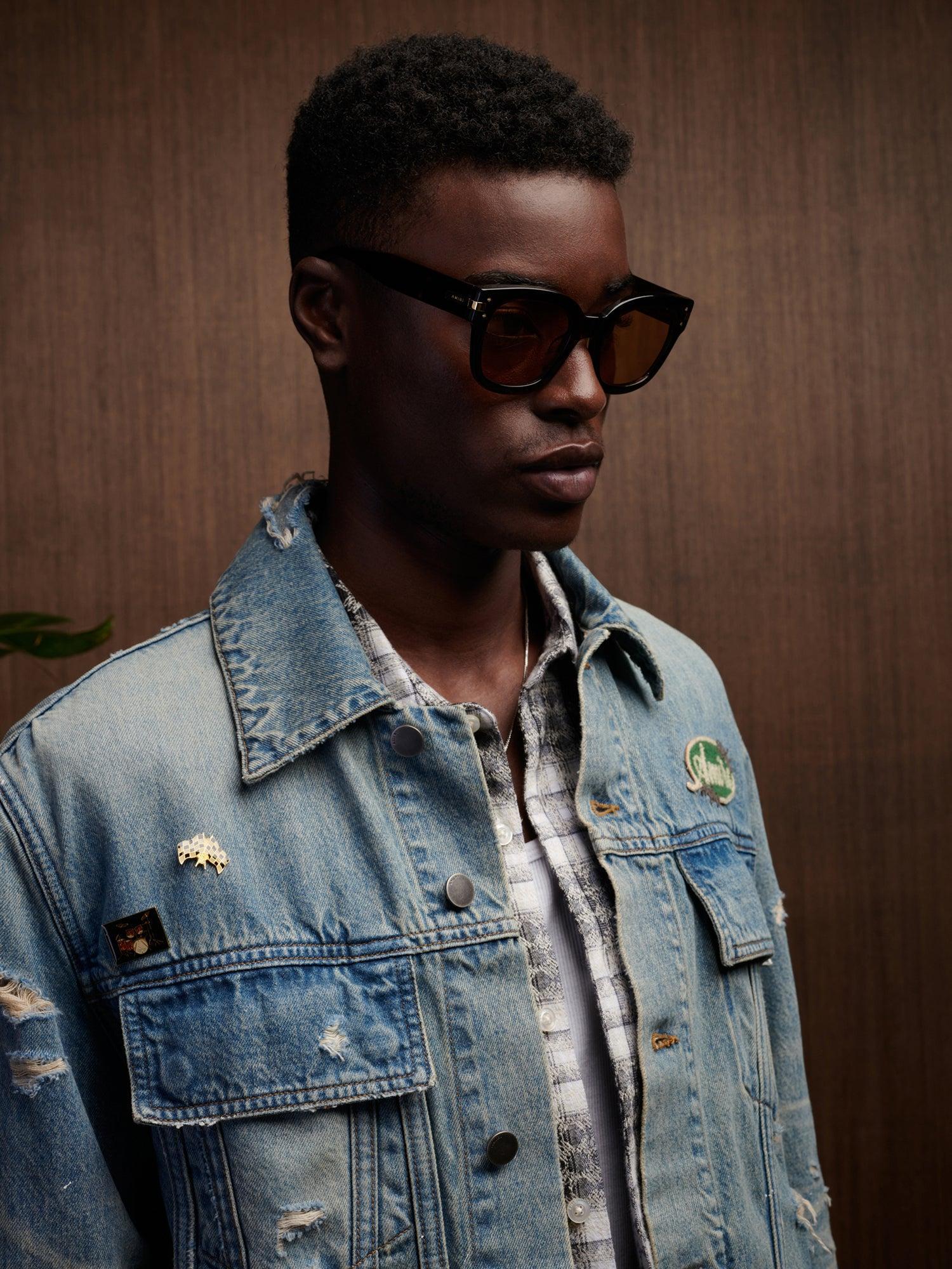 VINTAGE PEGASUS TRUCKER JACKET - Antique Indigo Product Image