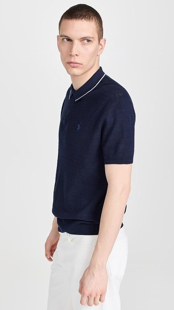 Polo Ralph Lauren Cotton Linen Sweater Polo | Shopbop Product Image