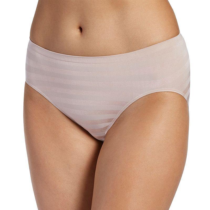 Jockey® Matte & Shine Seamfree® Hi Cut Panty - 1306 Product Image