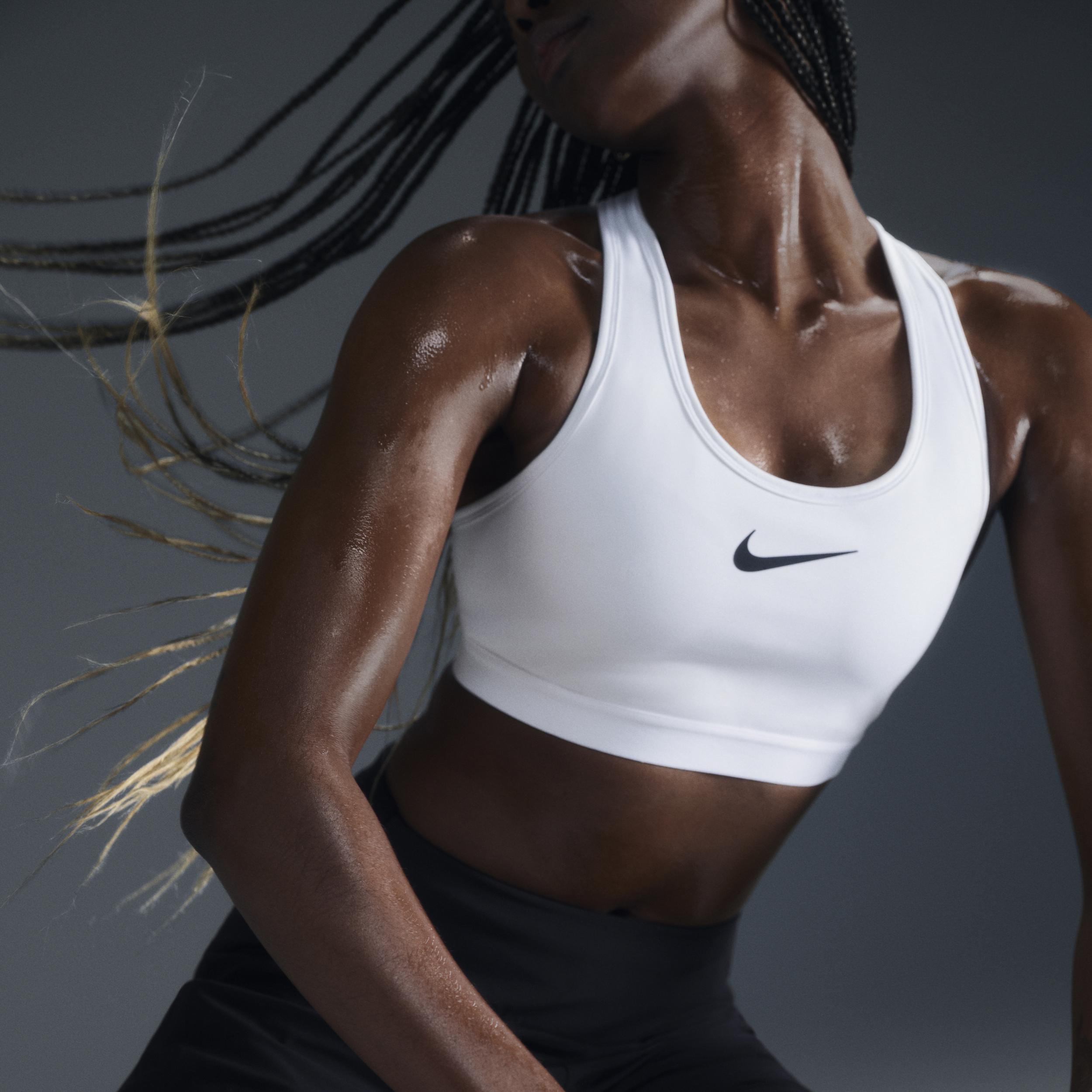 Nike Womens Swoosh High Support Non-Padded Adjustable Sports Bra Product Image