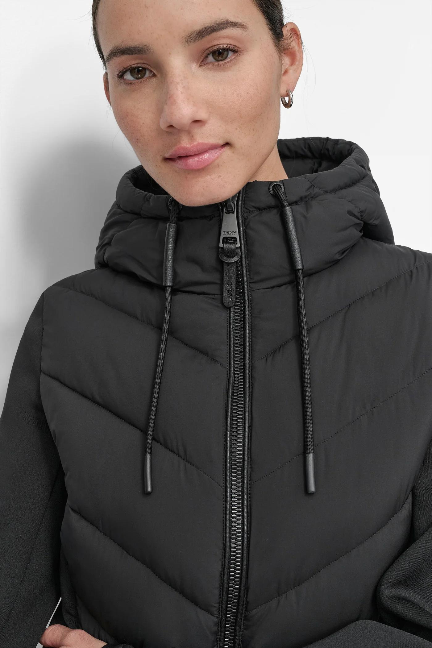 MIXED MEDIA LIGHT WEIGHT PUFFER Product Image