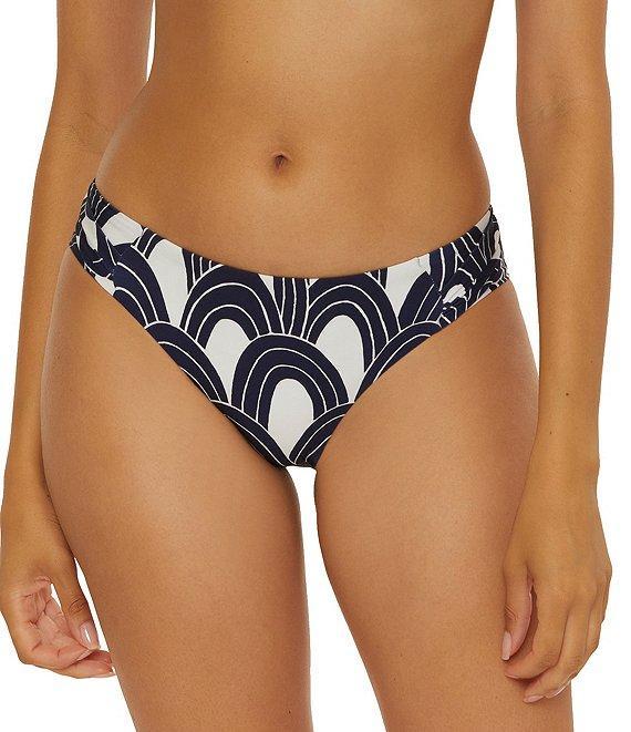 Trina Turk Arches Layered Shirred Tab Side Hipster Swim Bottom Product Image