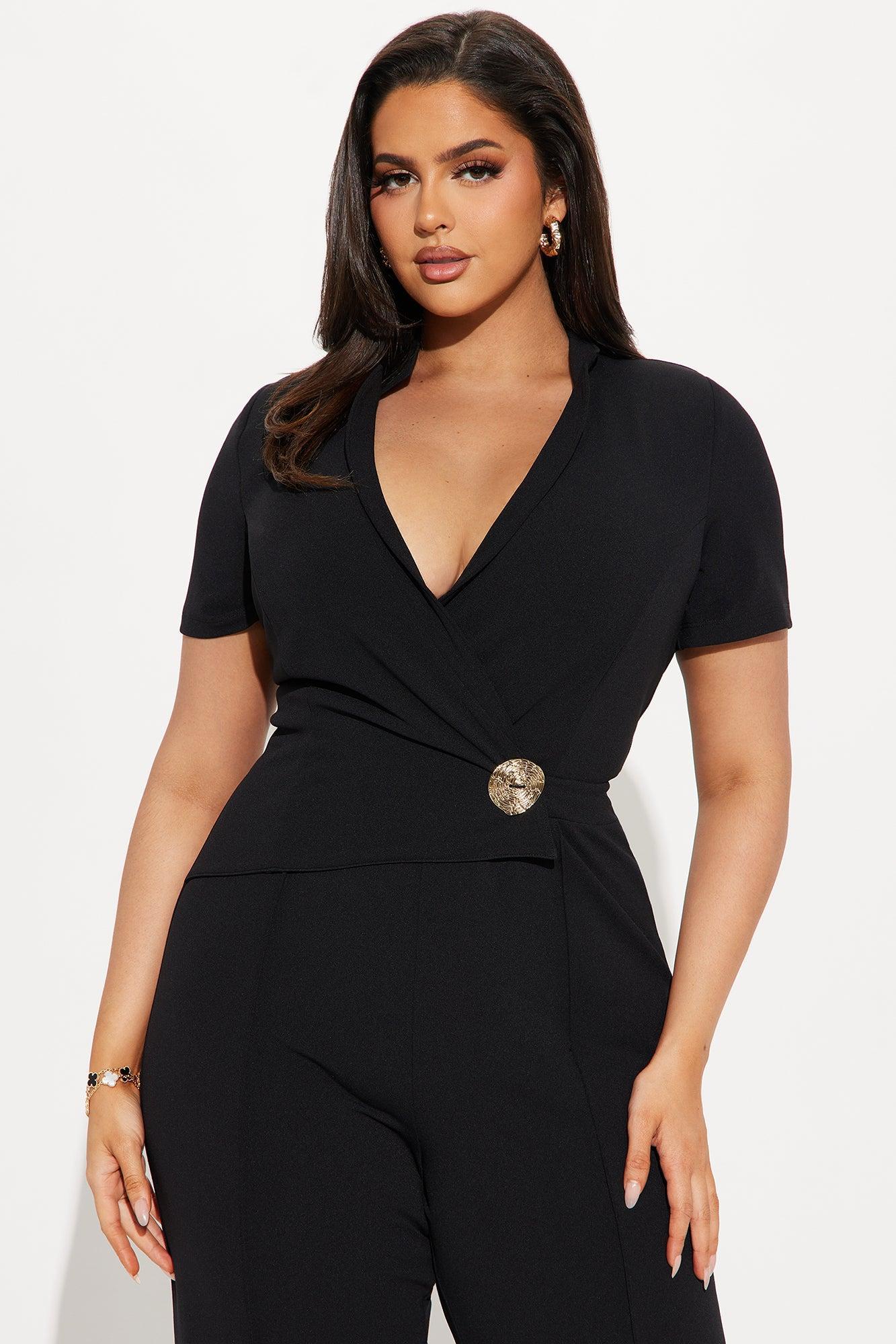 Always Working Jumpsuit - Black Product Image