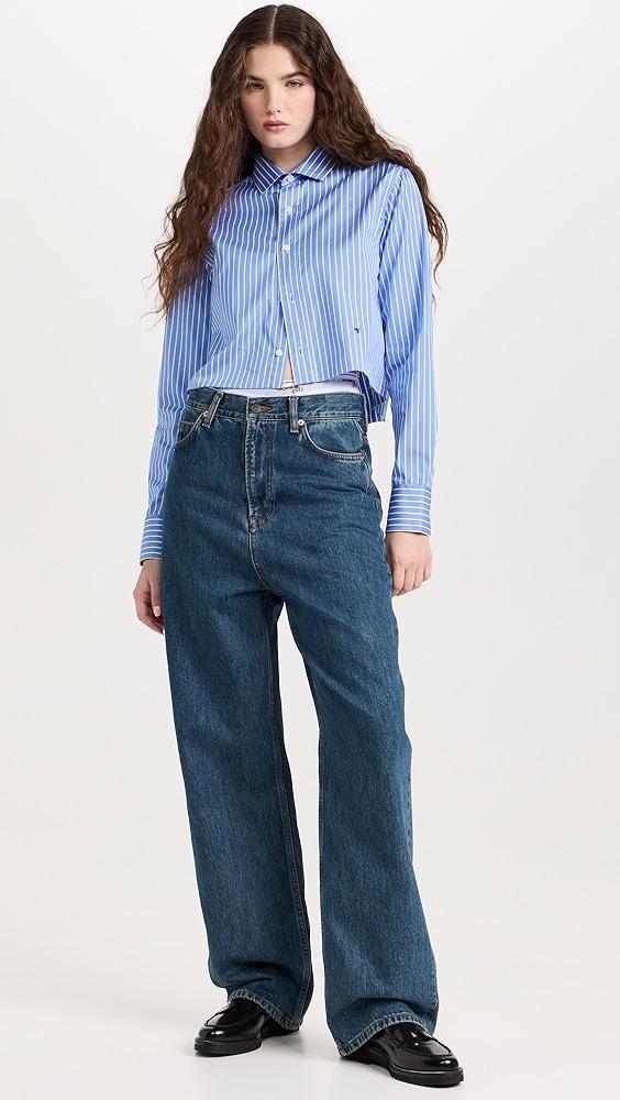 HOMMEGIRLS Cropped Shirt | Shopbop Product Image