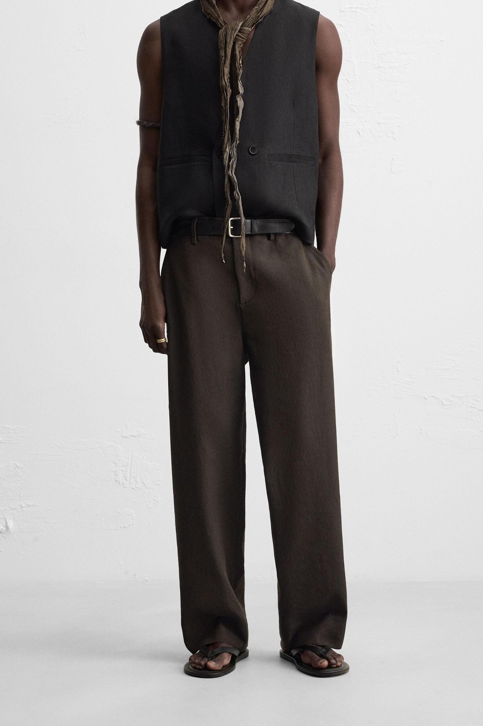 RELAXED FIT VENTED PANTS Product Image