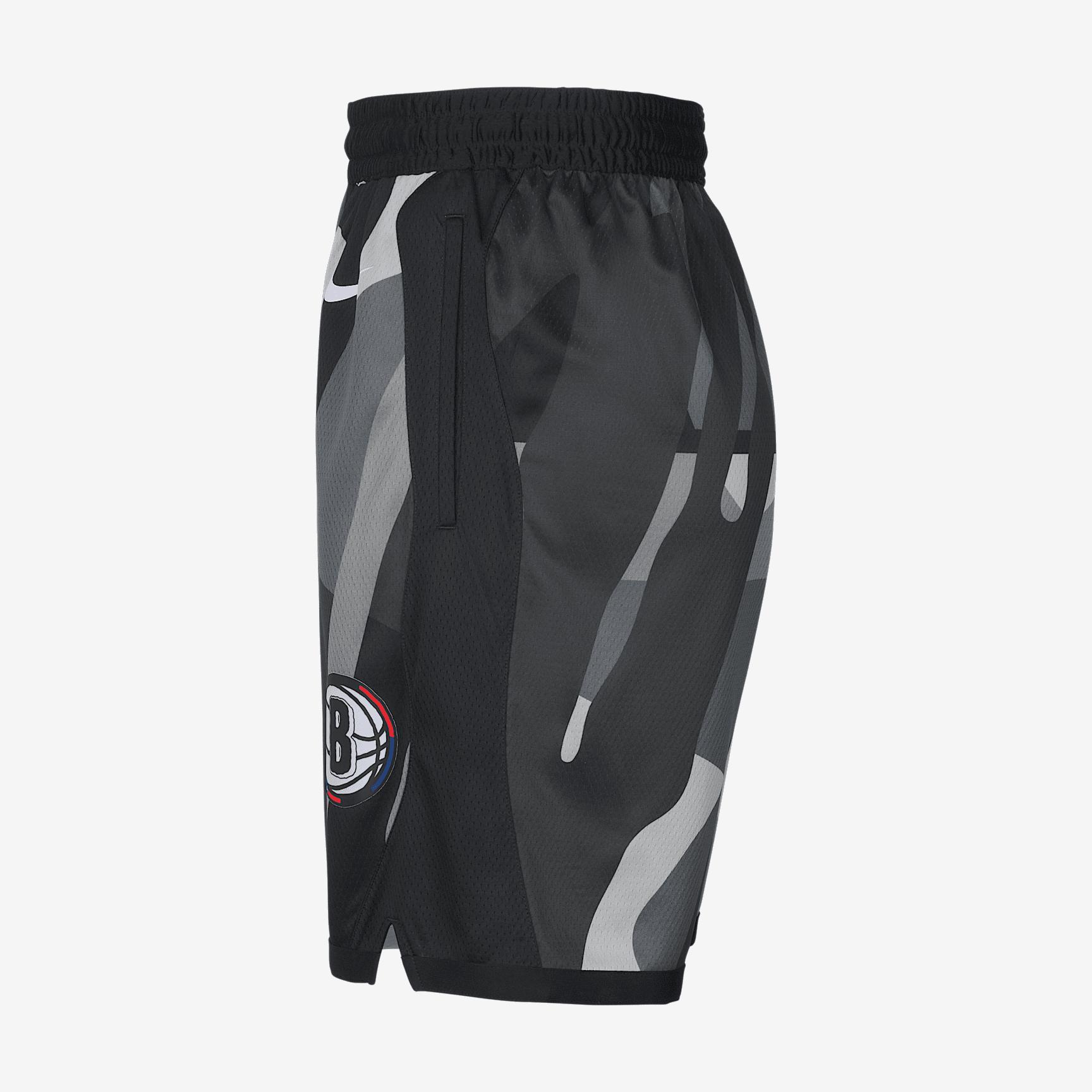 Brooklyn Nets 2024/25 City Edition Men's Nike Dri-FIT NBA Swingman Shorts Product Image
