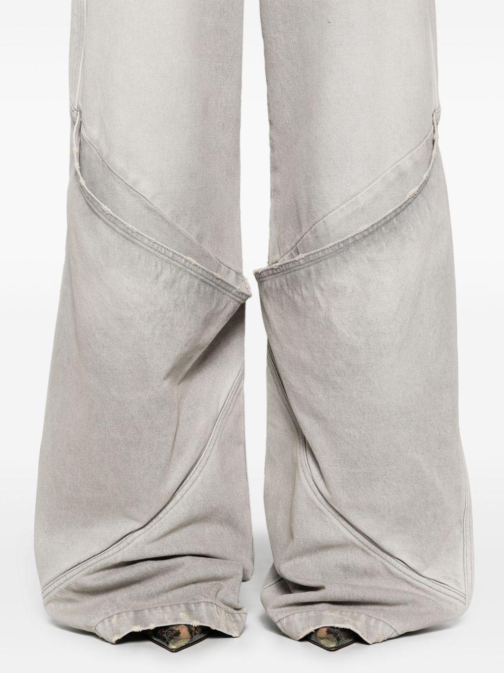 high-rise wide-leg jeans Product Image