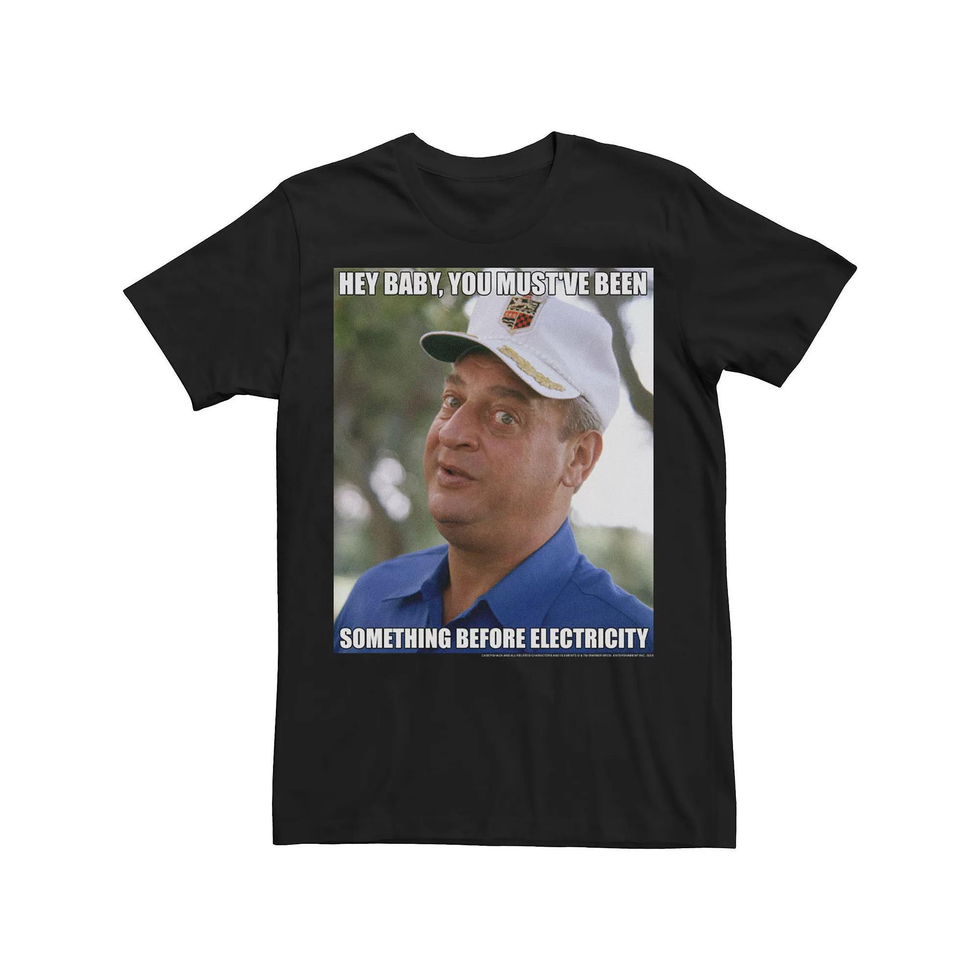 Men's Caddyshack Electricity Baby Memes Tee, Size: XL, Black Product Image