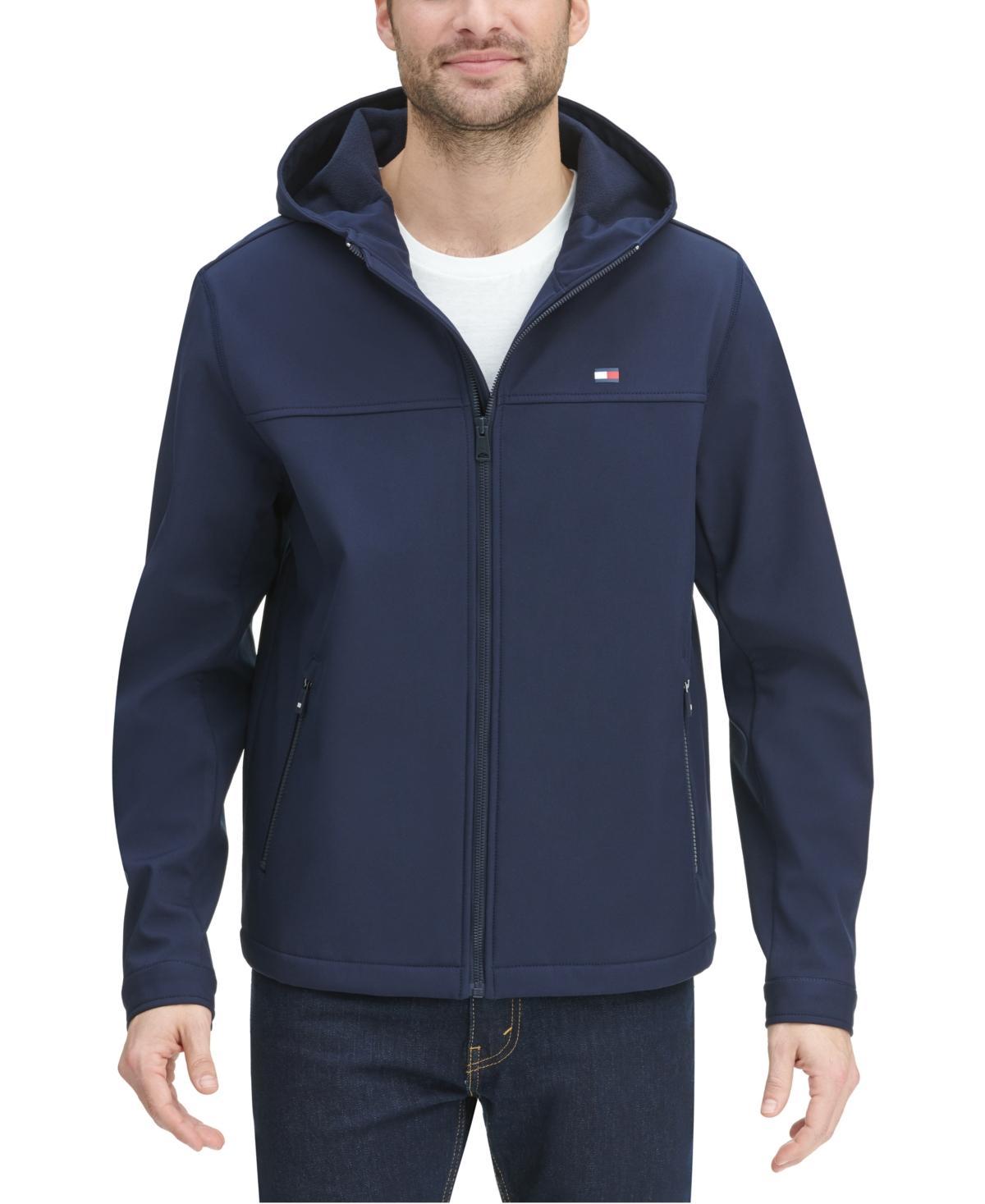 Tommy Hilfiger Mens Hooded Soft-Shell Jacket, Created for Macys Product Image