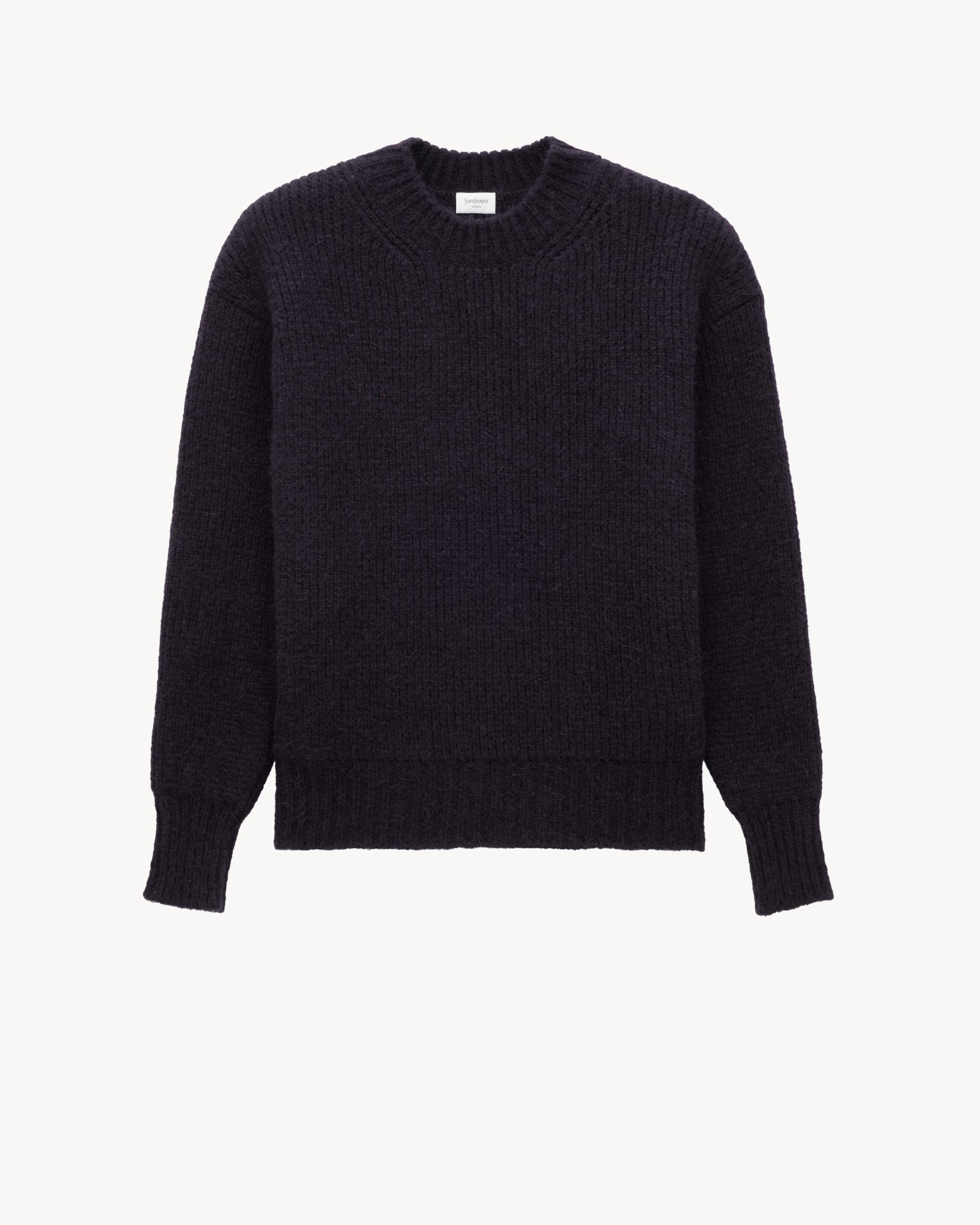 sweater in chunky knit Product Image