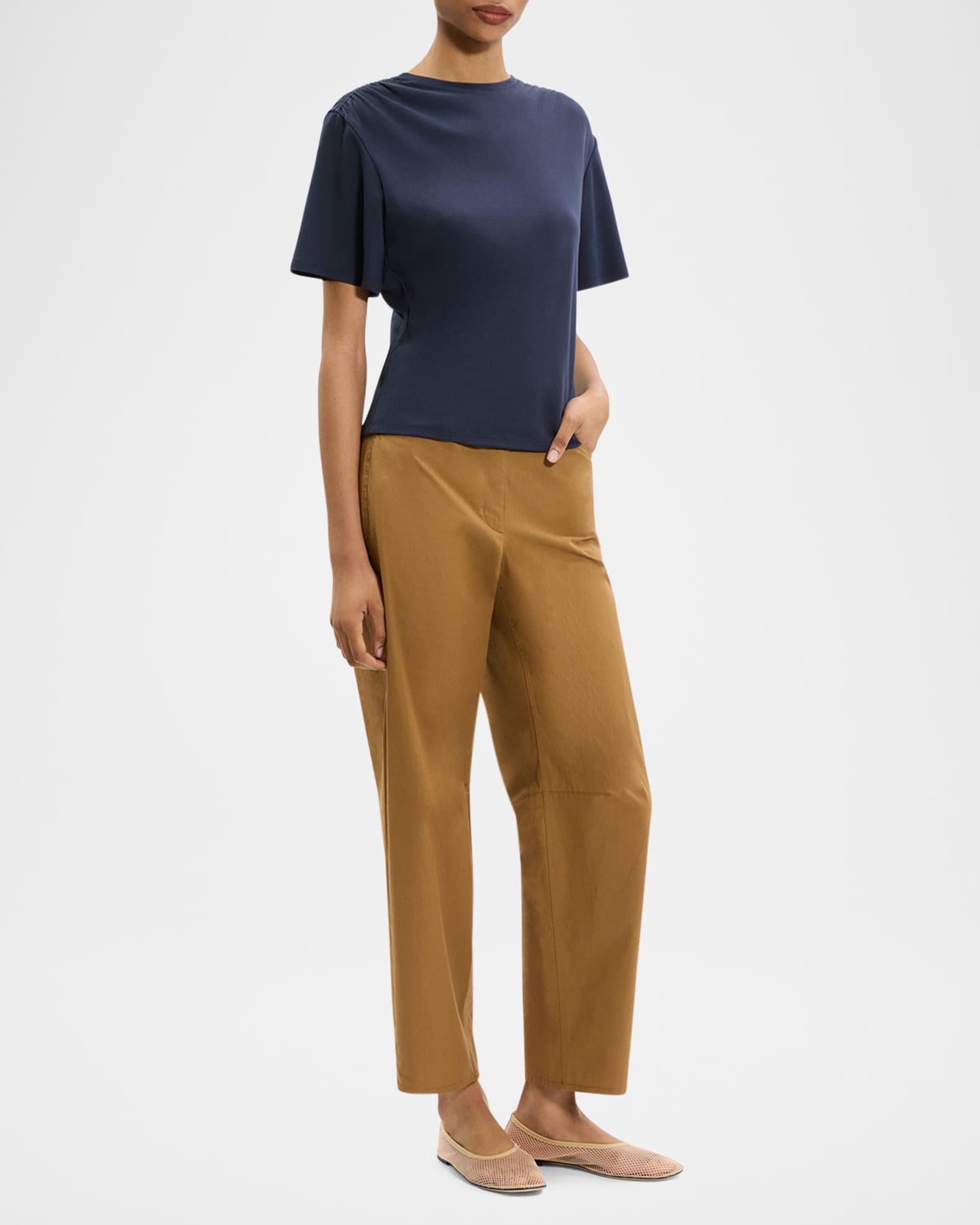 Gathered Shoulder Top Product Image