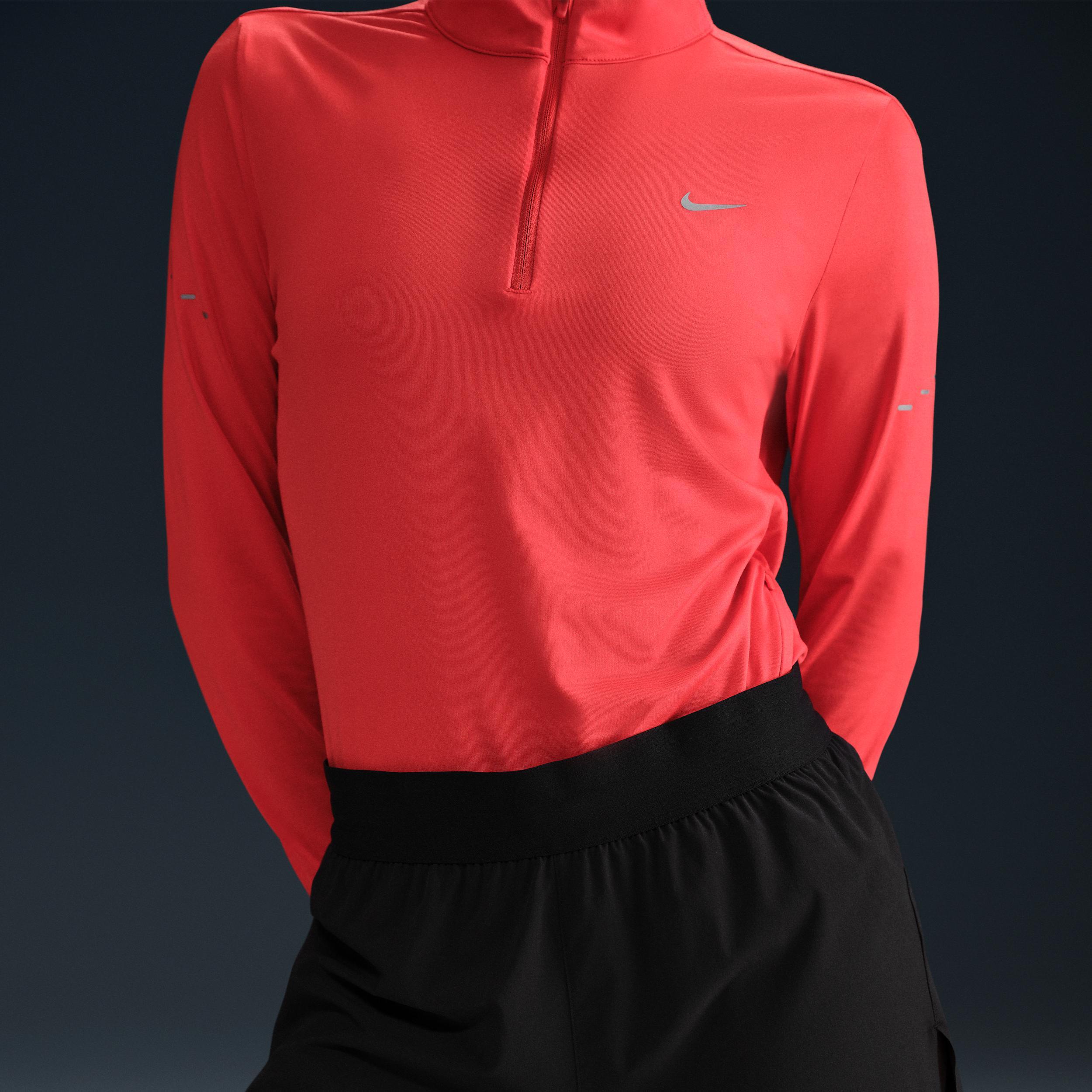 Nike Womens Swift Dri-FIT Mid-Rise 2.5 Brief-Lined Running Shorts | HQ0638-010 Product Image