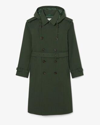 Water-Repellent Windproof Trench Coat Product Image