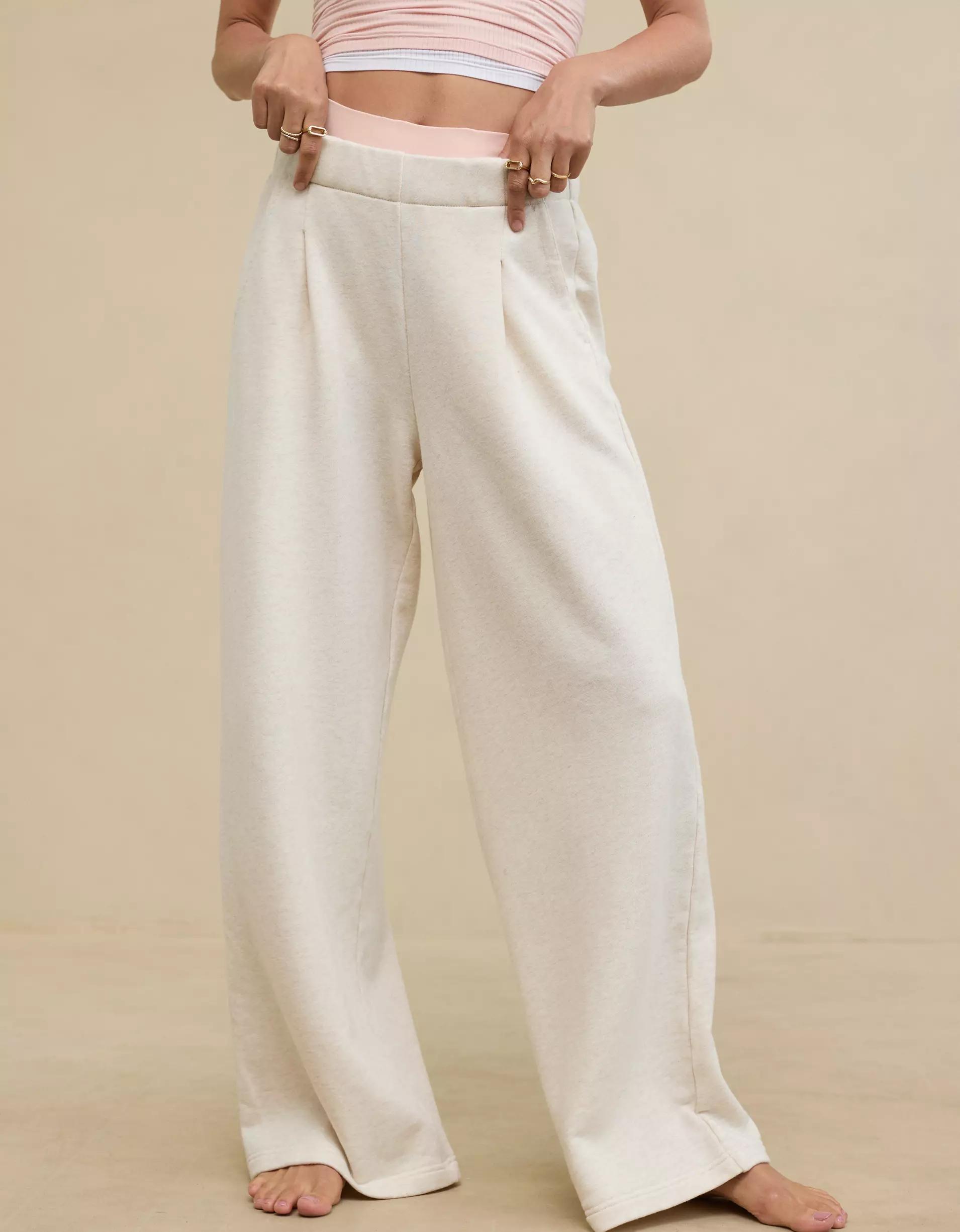Aerie New Heights Fleece Trouser Product Image