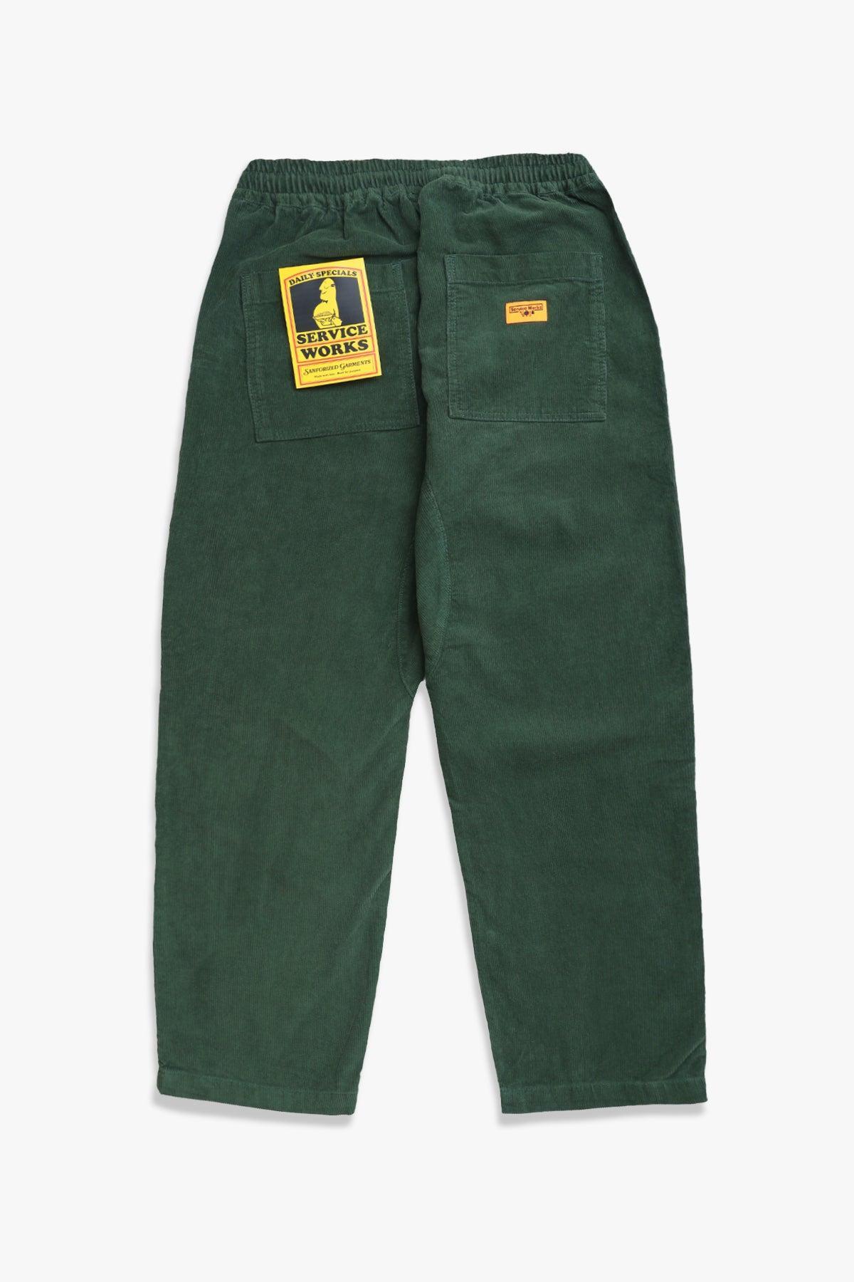 Corduroy Chef Pants - Forest Product Image