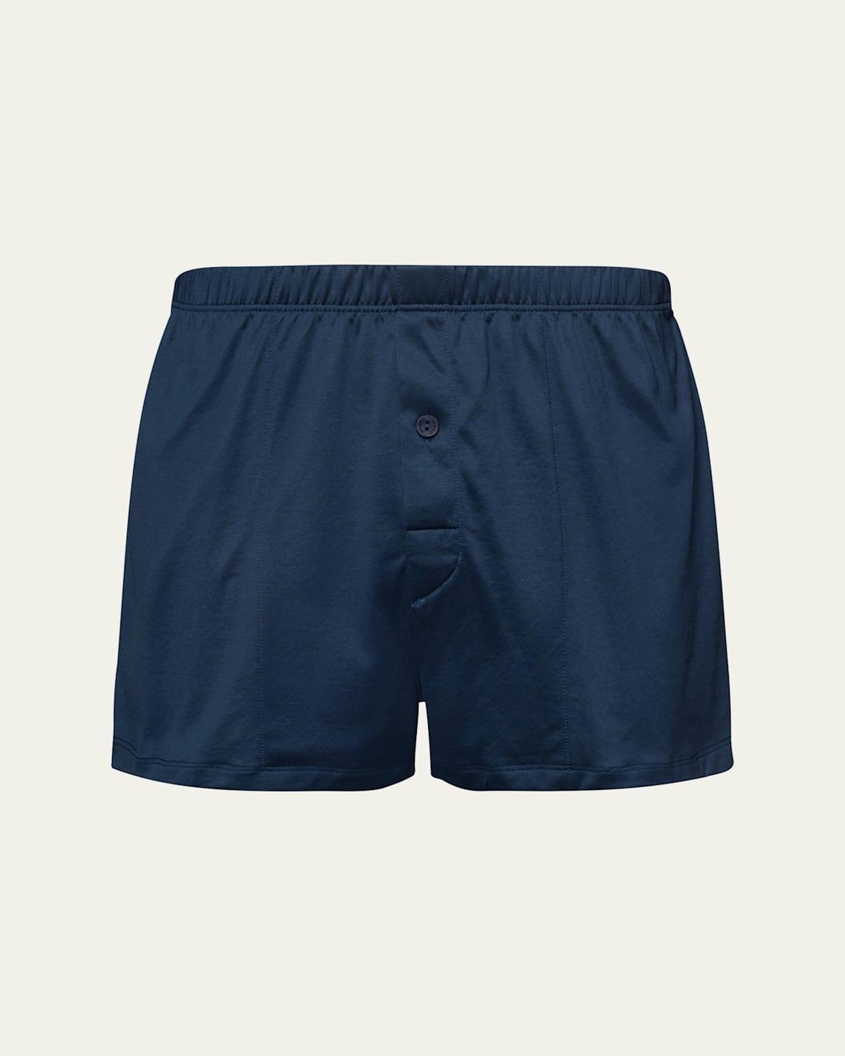 Mens Sporty Mercerized Cotton Boxers Product Image