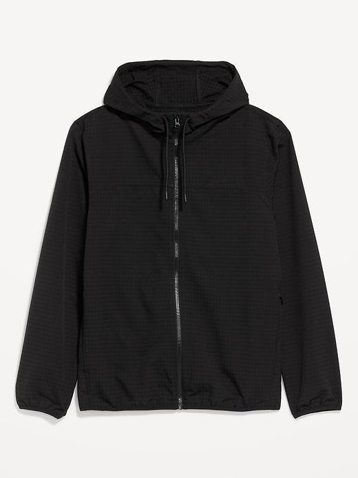 Mens 4G Knit Zip Hoodie Product Image