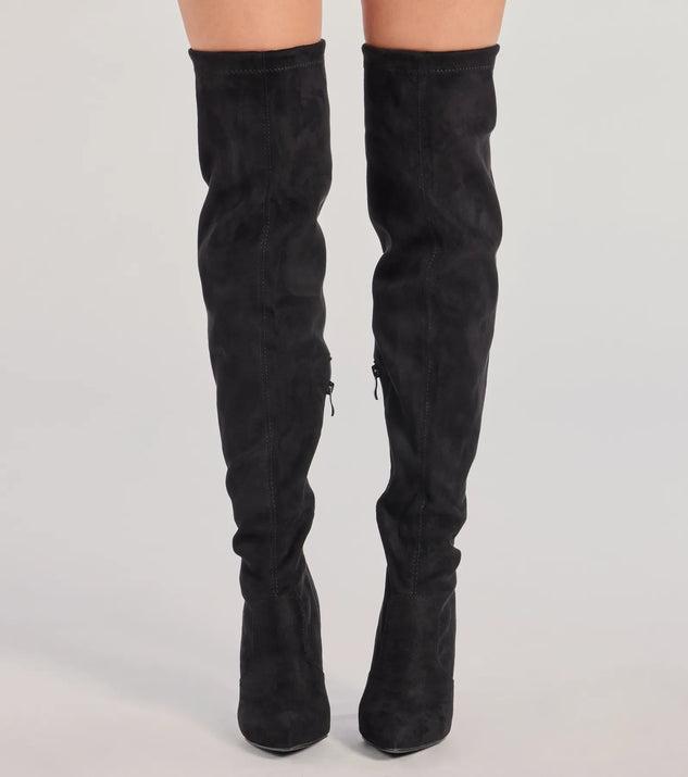 Stylish Moves Over-The-Knee Stiletto Boots Product Image