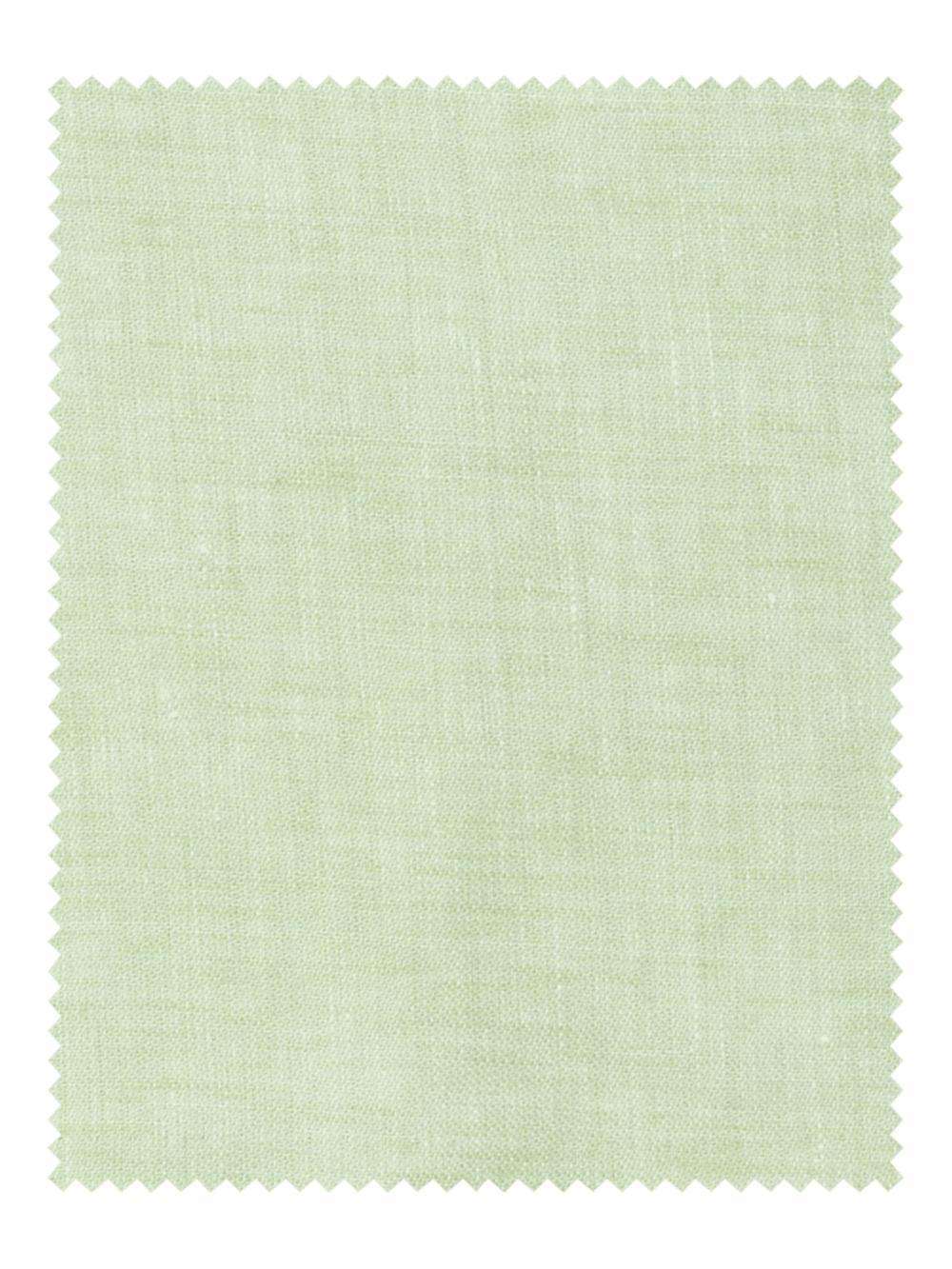 Linen Chambray Twill Flat Front Shorts - Khaki Product Image