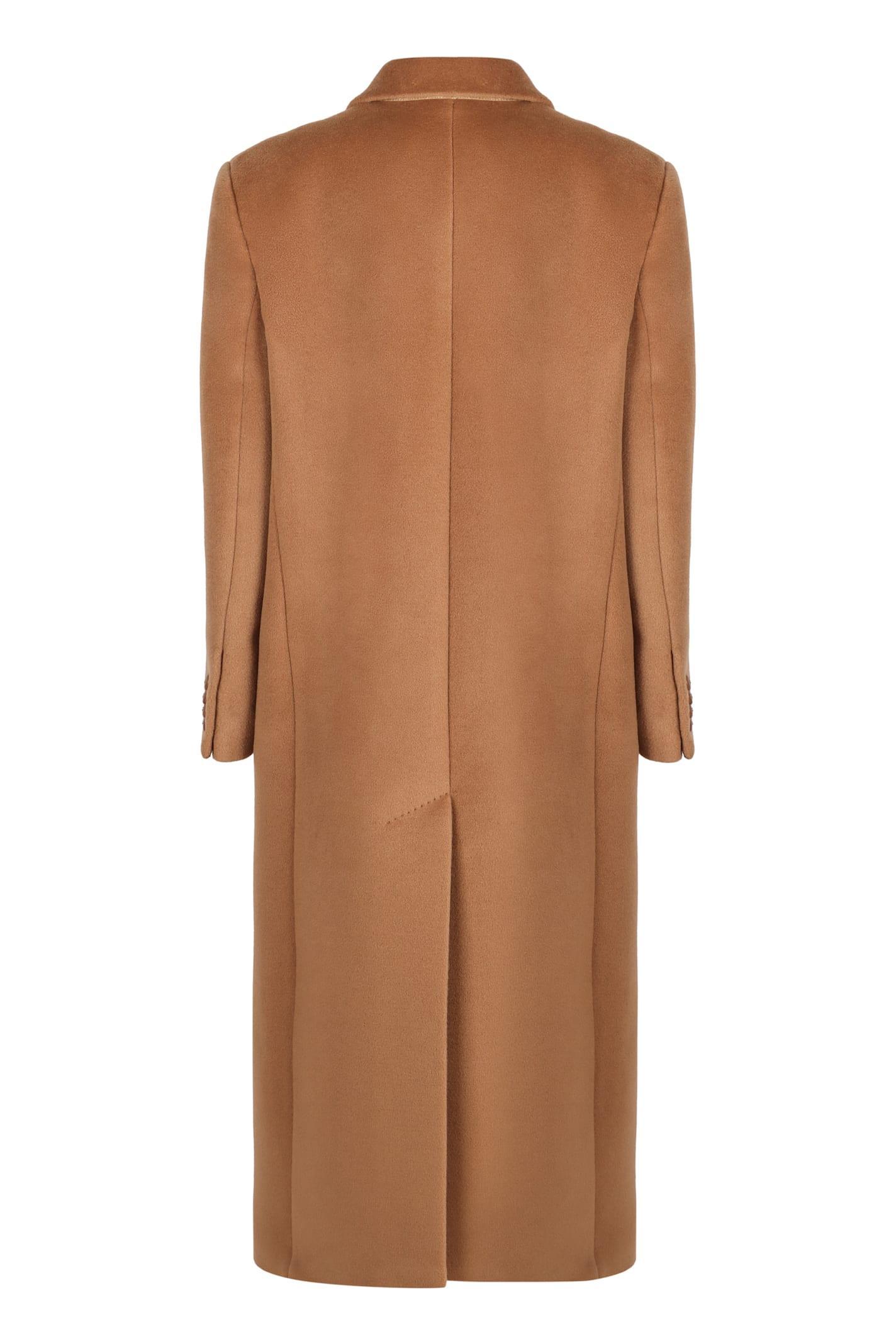 MAX MARA Wool Robe-style Coat In Camel Product Image