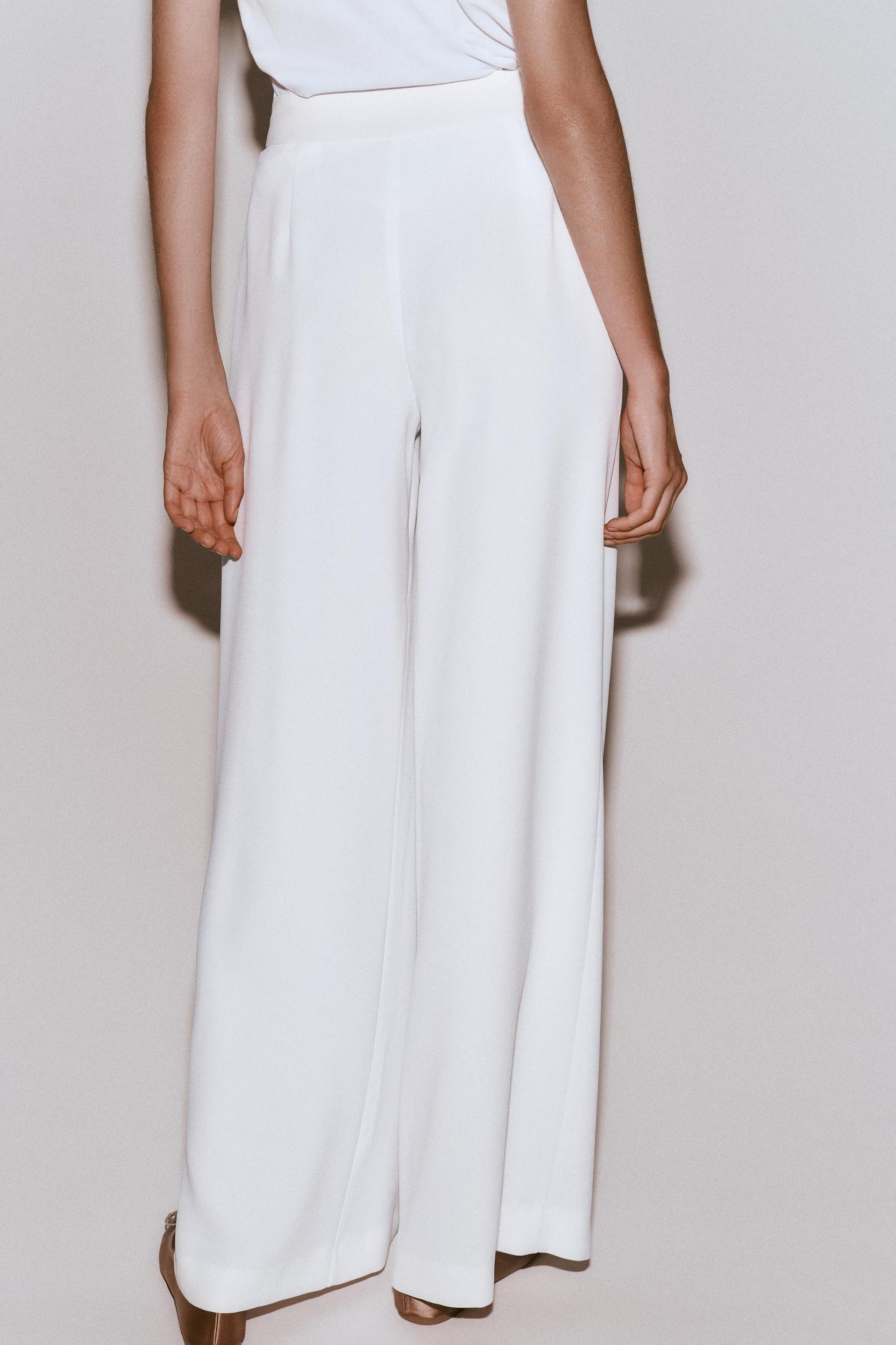 PLEATED PALAZZO PANTS Product Image