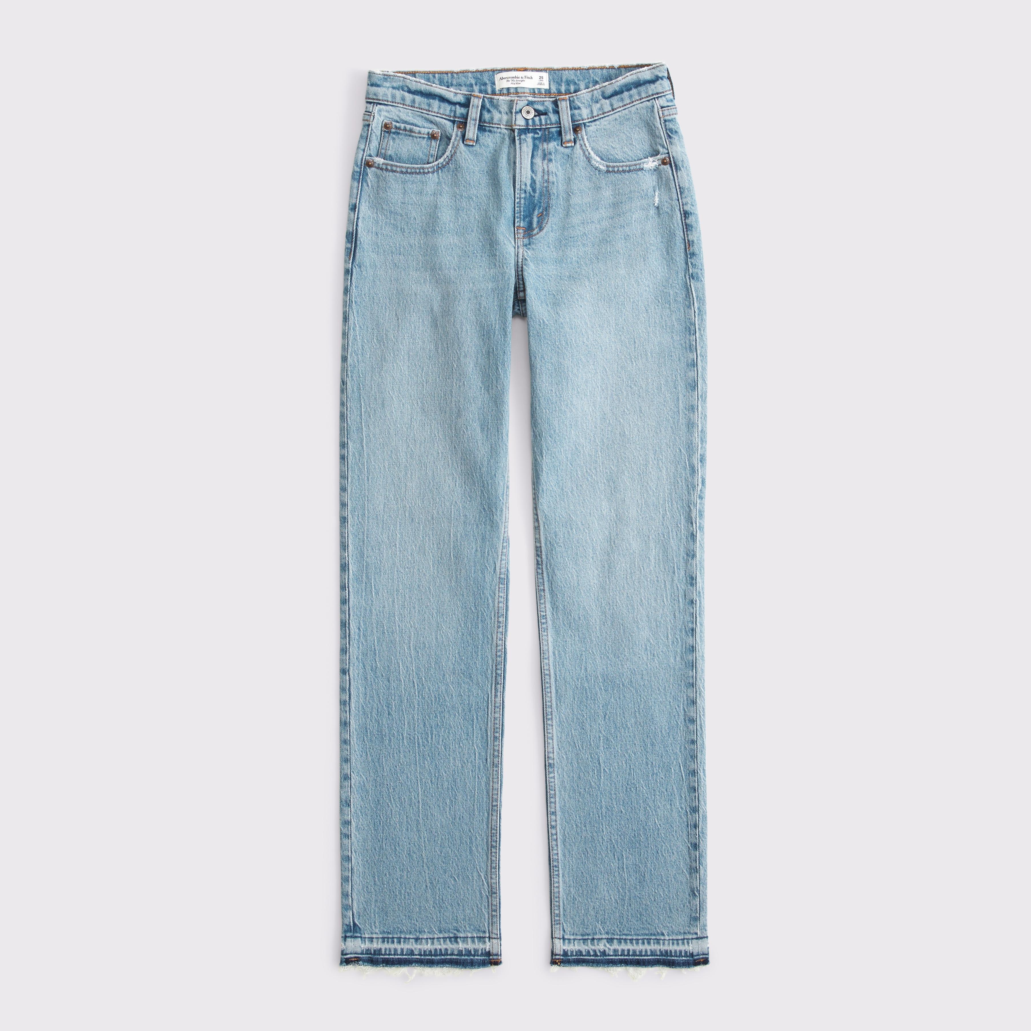 Mid Rise 90s Straight Jean Product Image