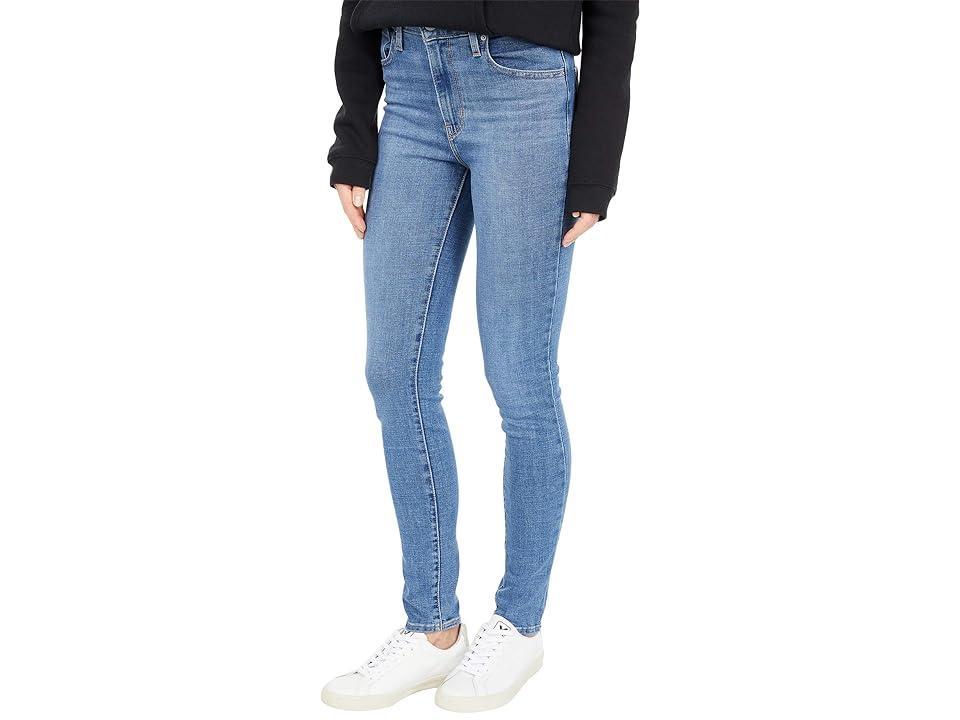 Women's Levi's® 721™ High Rise Skinny Jeans, Size: 34(US 18)Medium, Soft Black Product Image