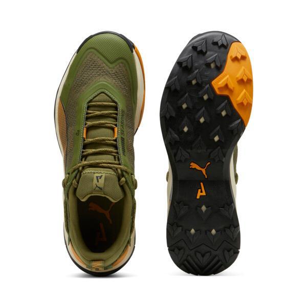 PUMA SEASONS Explore NITROâ¢ Men's Hiking Shoes in Olive Green/Ginger Tea/Black Product Image