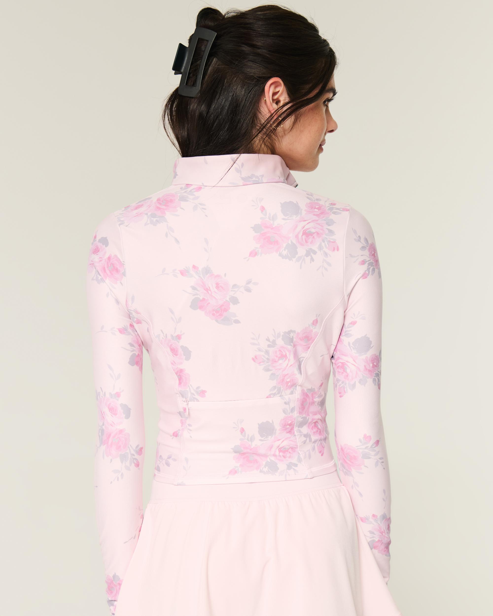 Gilly Hicks Active Recharge Bow Double Zip Jacket Product Image